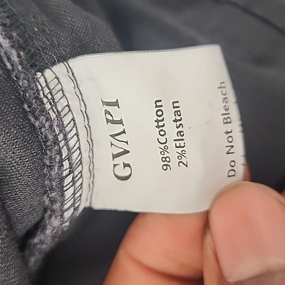 Black Grungecore Thrashed skinny jeans for men - Picture 7 of 8